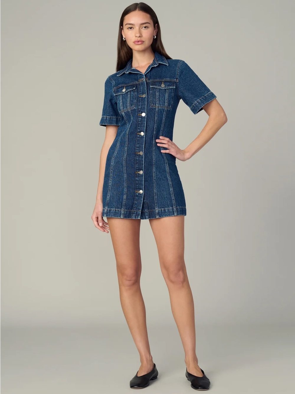 Joes Jeans THE DENIM TUCKER SHIFT DRESS